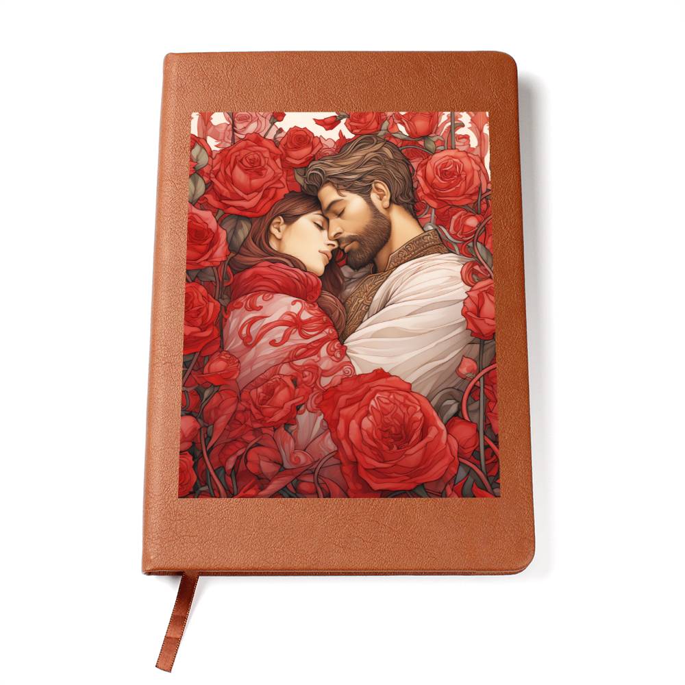 Valentine's Day Art 308 - Vegan Leather Journal