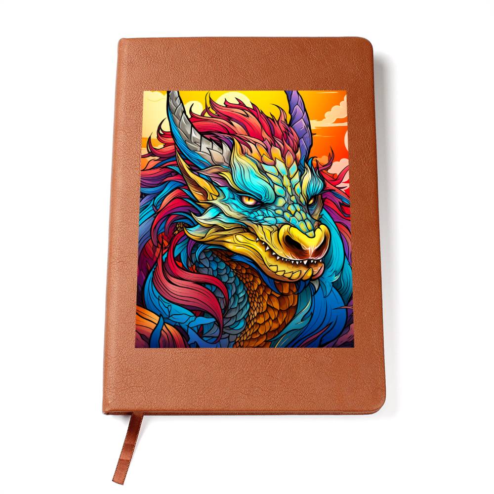 Majestic Dragon 026 - Vegan Leather Journal