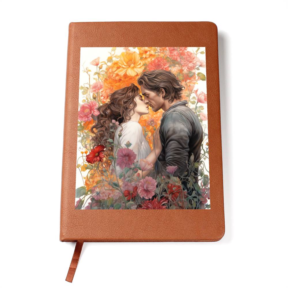 Valentine's Day Art 097 - Vegan Leather Journal