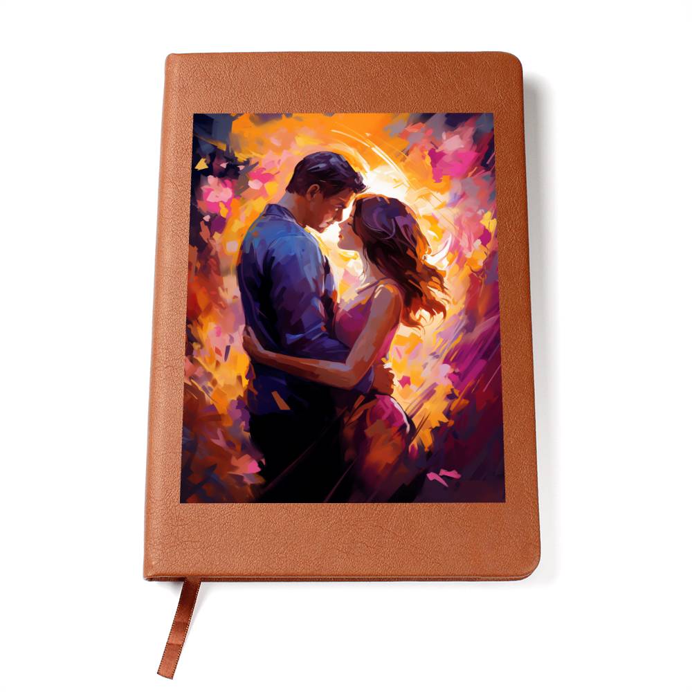 Valentine's Day Art 403 - Vegan Leather Journal