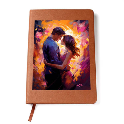 Valentine's Day Art 403 - Vegan Leather Journal