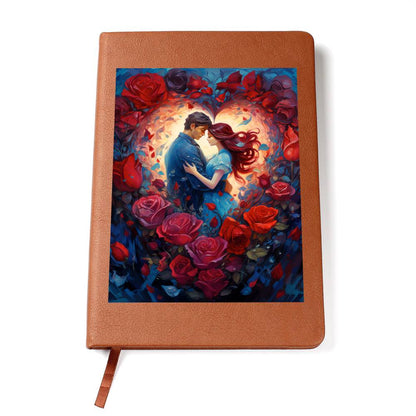 Valentine's Day Art 183 - Vegan Leather Journal