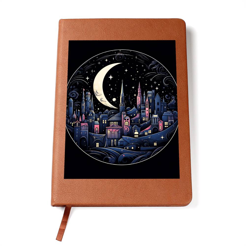 Minimalist BOHO Art 088 - Vegan Leather Journal