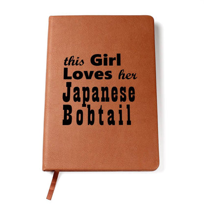 Japanese Bobtail - Vegan Leather Journal