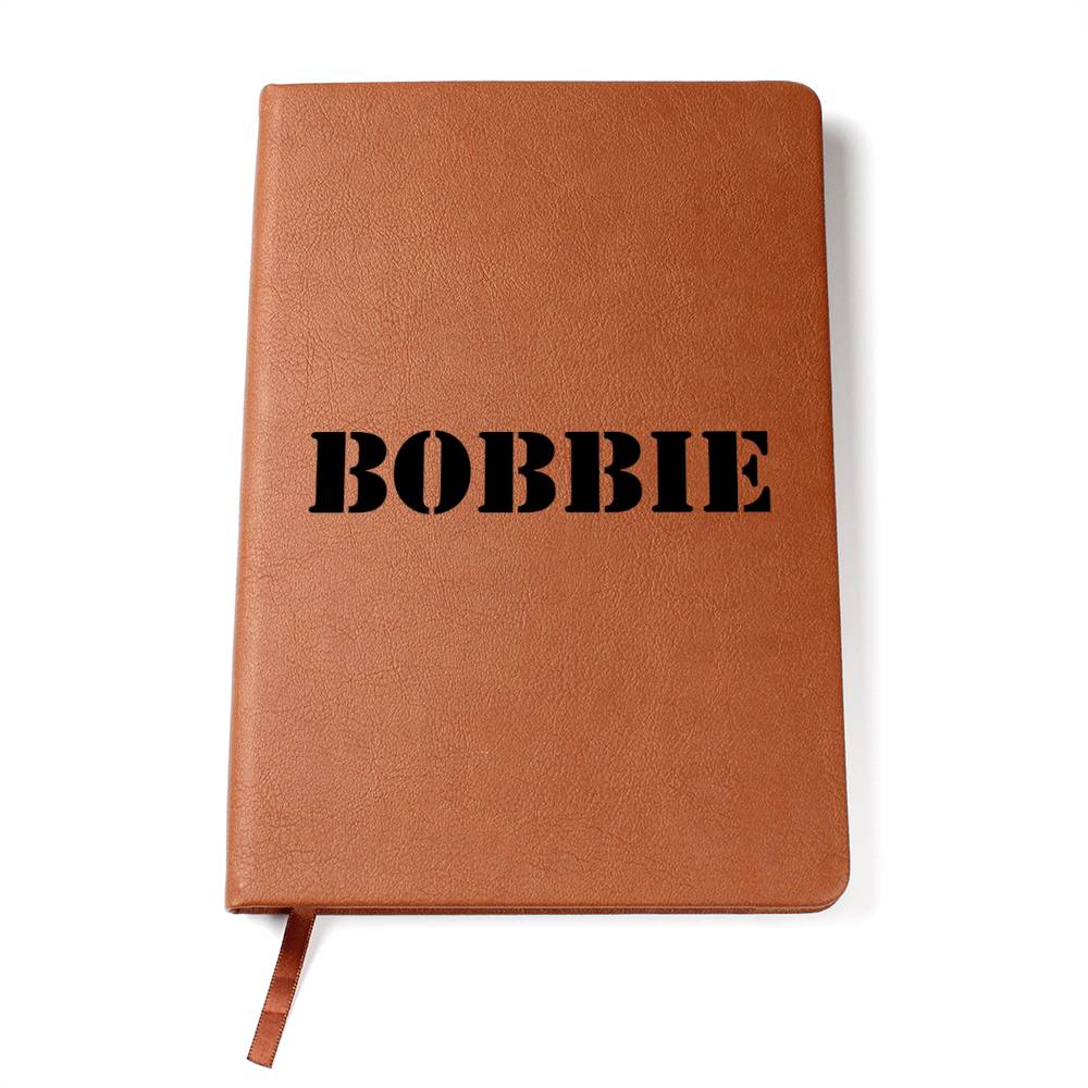 Bobbie - Vegan Leather Journal