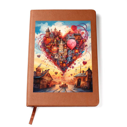 Valentine's Day Art 456 - Vegan Leather Journal