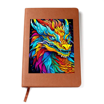 Majestic Dragon 008 - Vegan Leather Journal