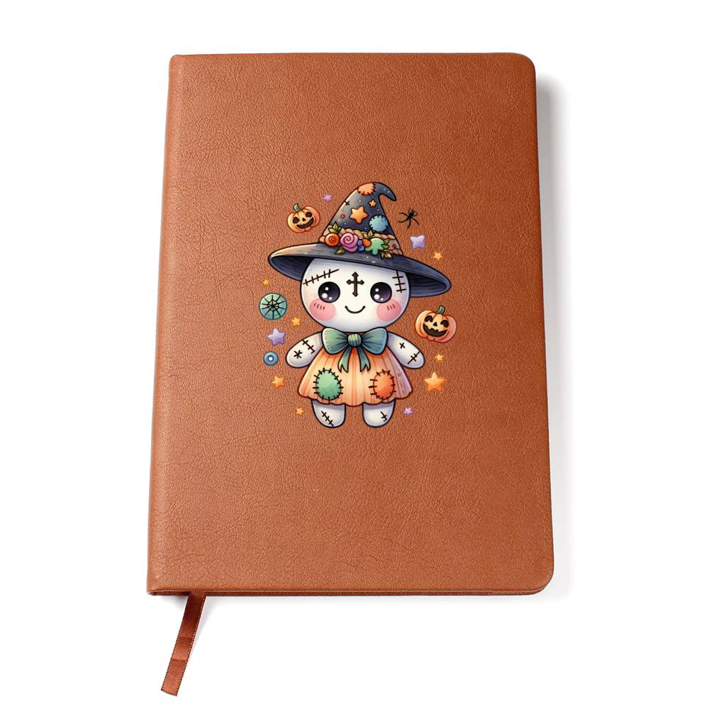 Cute Halloween Sticker 054 - Vegan Leather Journal