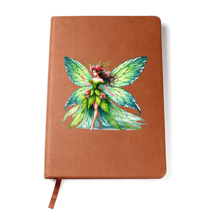 Magical Nature Forest Fairy 14 - Vegan Leather Journal