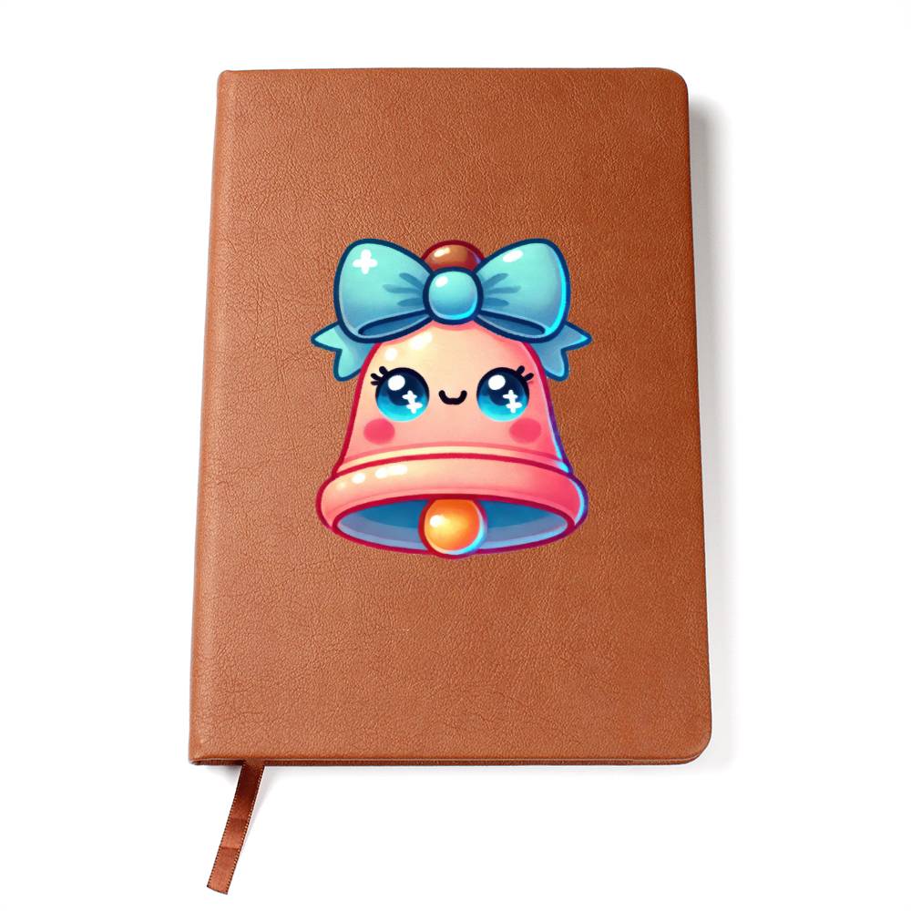 Cute Back to School Sticker 084 - Vegan Leather Journal