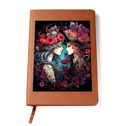 Valentine's Day Art 382 - Vegan Leather Journal