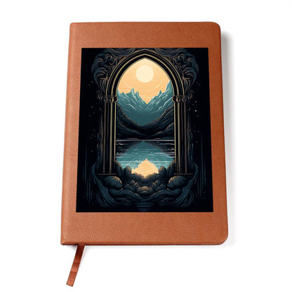 Minimalist BOHO Art 058 - Vegan Leather Journal