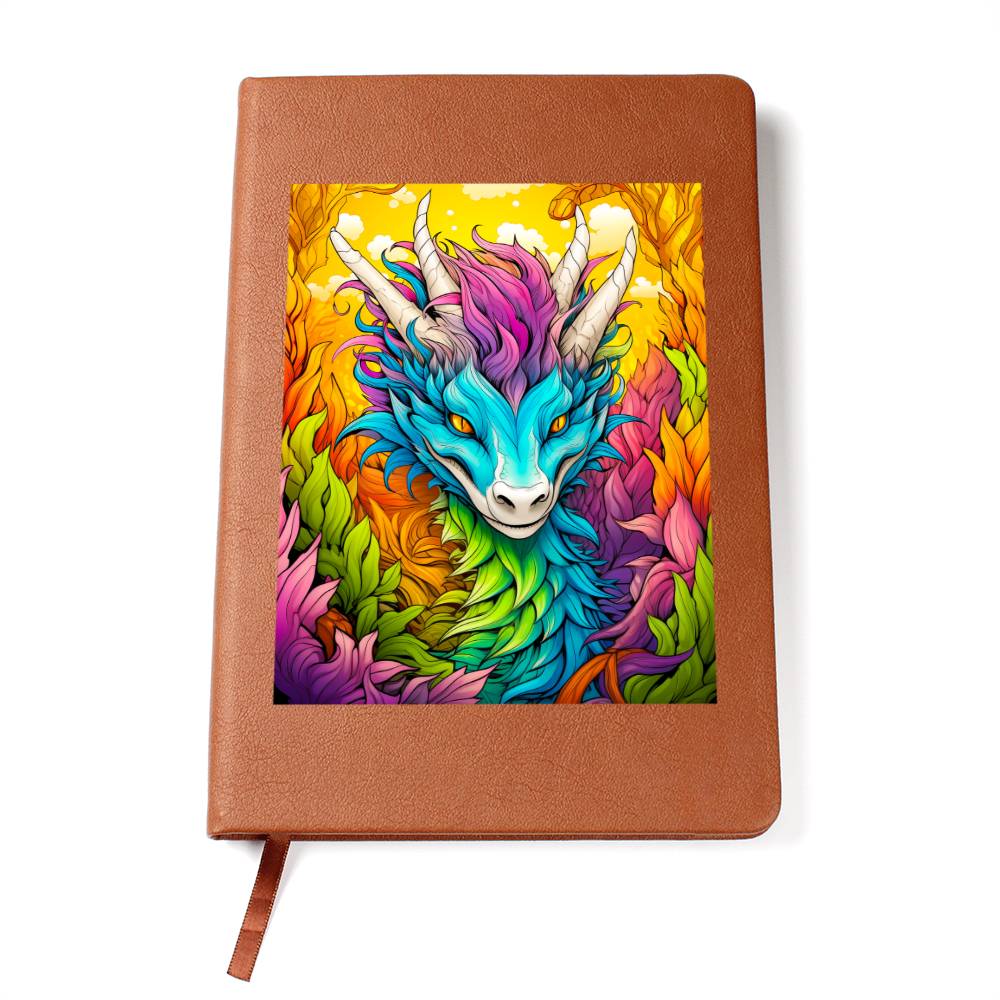 Majestic Dragon 014 - Vegan Leather Journal