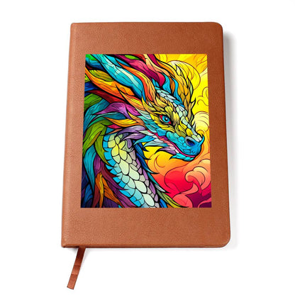 Majestic Dragon 001 - Vegan Leather Journal