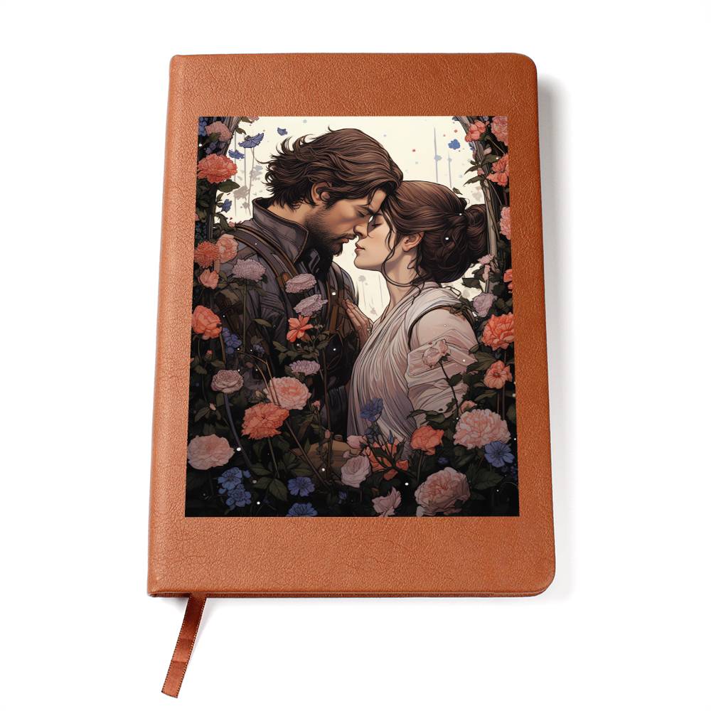 Valentine's Day Art 205 - Vegan Leather Journal