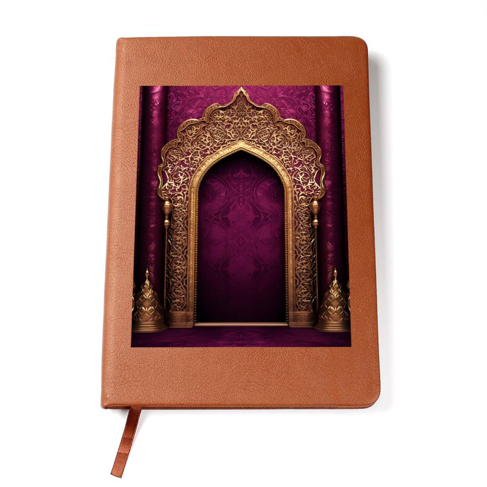 Ornate Gold Cover 080 - Vegan Leather Journal