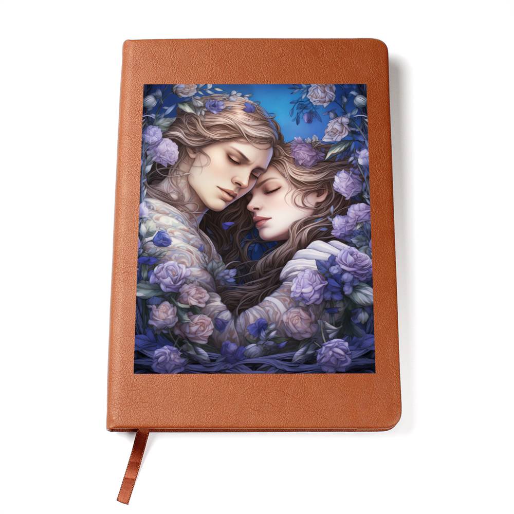 Valentine's Day Art 197 - Vegan Leather Journal