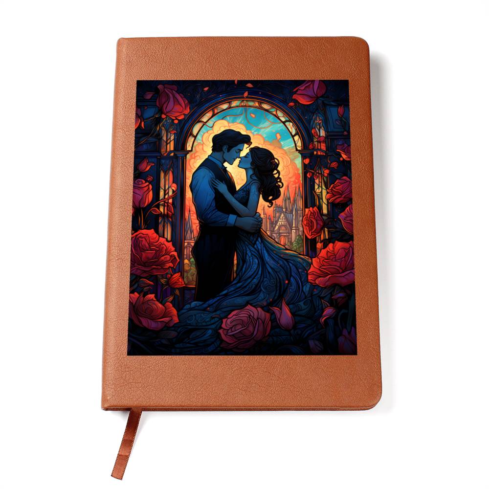 Valentine's Day Art 177 - Vegan Leather Journal