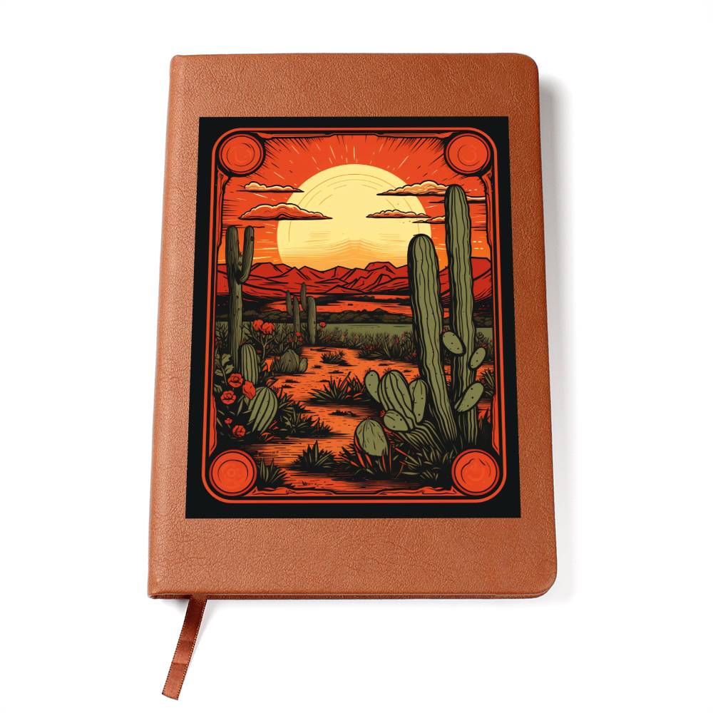 Minimalist BOHO Art 125 - Vegan Leather Journal