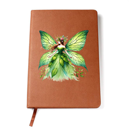 Magical Nature Forest Fairy 18 - Vegan Leather Journal