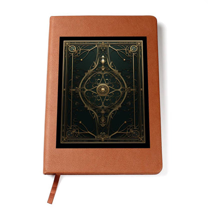 Ornate Gold Cover 050 - Vegan Leather Journal
