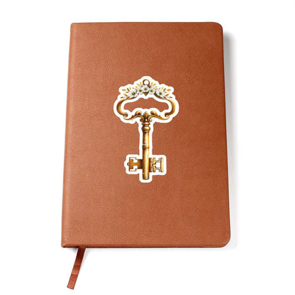 Luxury Wedding Decor Sticker 062 - Vegan Leather Journal