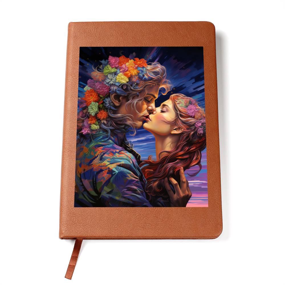 Valentine's Day Art 034 - Vegan Leather Journal
