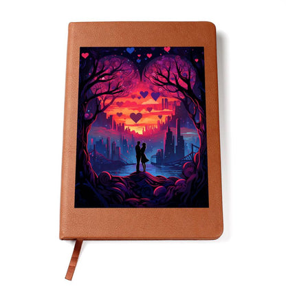 Valentine's Day Art 276 - Vegan Leather Journal