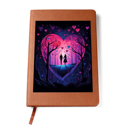 Valentine's Day Art 274 - Vegan Leather Journal
