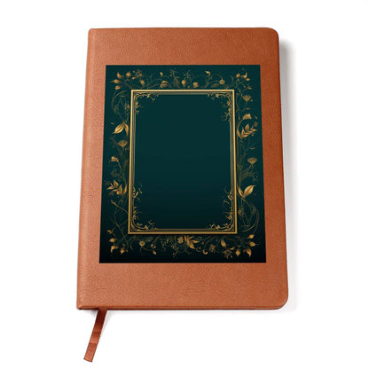 Ornate Gold Cover 049 - Vegan Leather Journal
