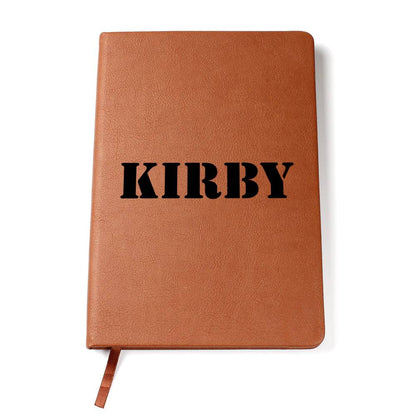Kirby - Vegan Leather Journal