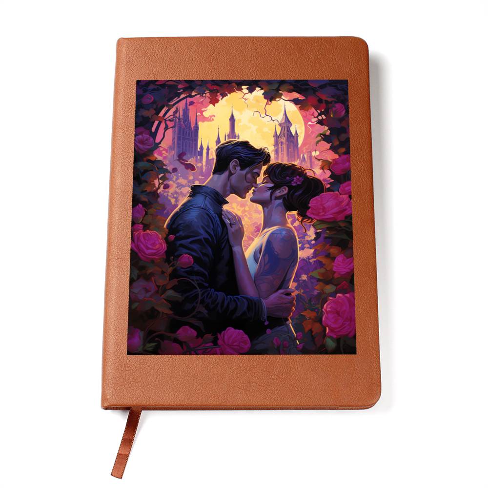 Valentine's Day Art 074 - Vegan Leather Journal