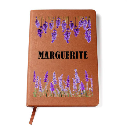 Marguerite (Lavender) - Vegan Leather Journal