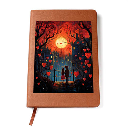 Valentine's Day Art 464 - Vegan Leather Journal