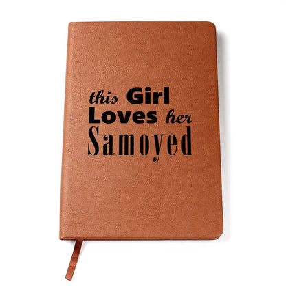 Samoyed - Vegan Leather Journal