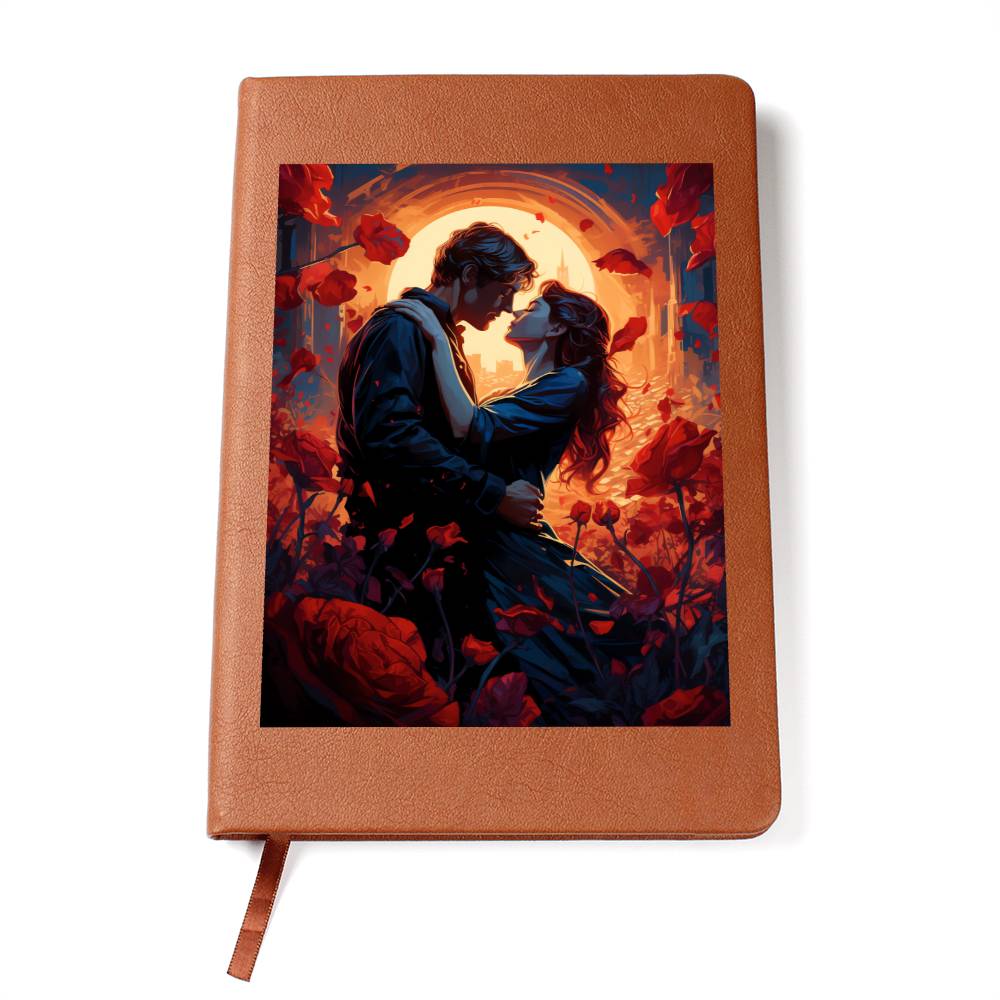 Valentine's Day Art 171 - Vegan Leather Journal