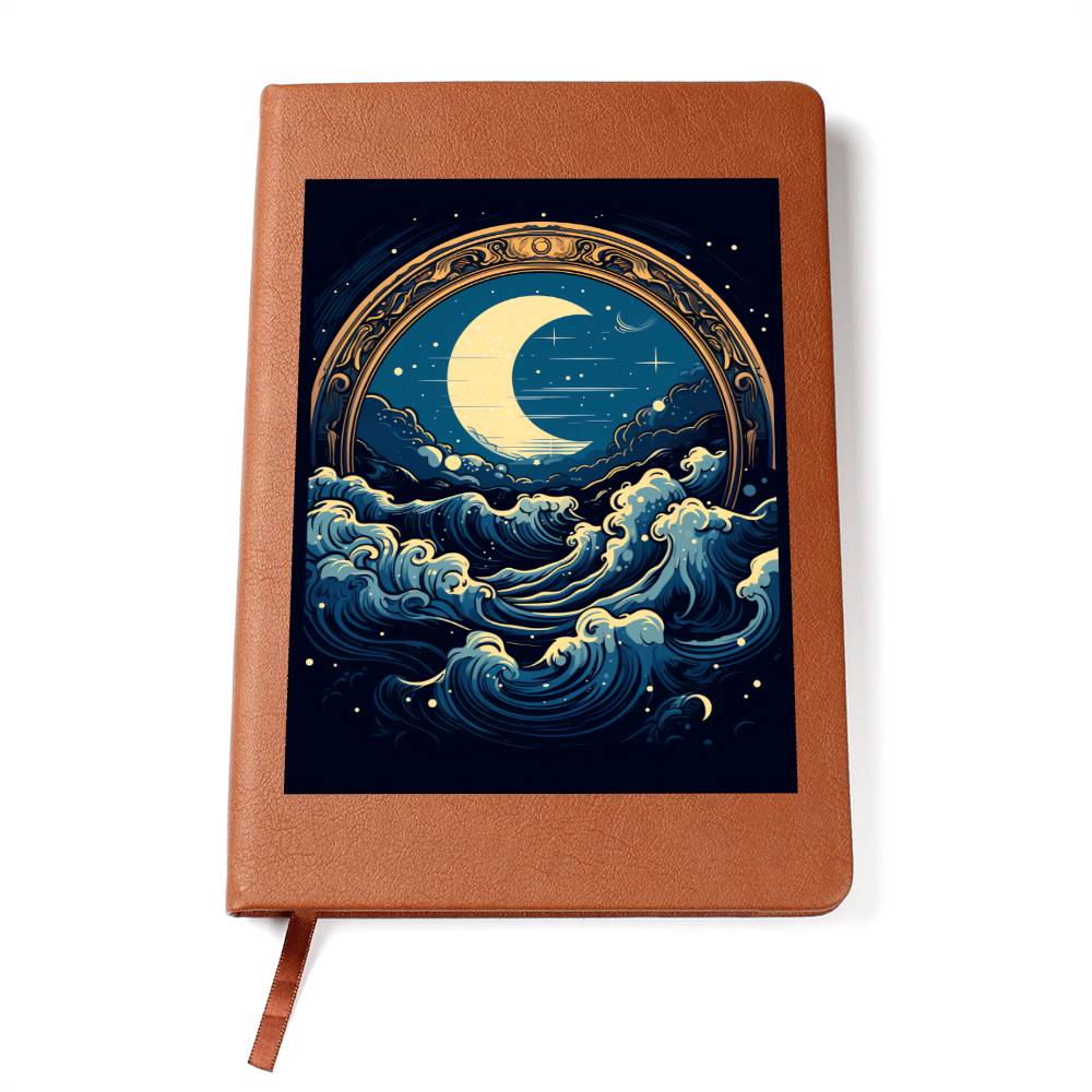 Minimalist BOHO Art 082 - Vegan Leather Journal
