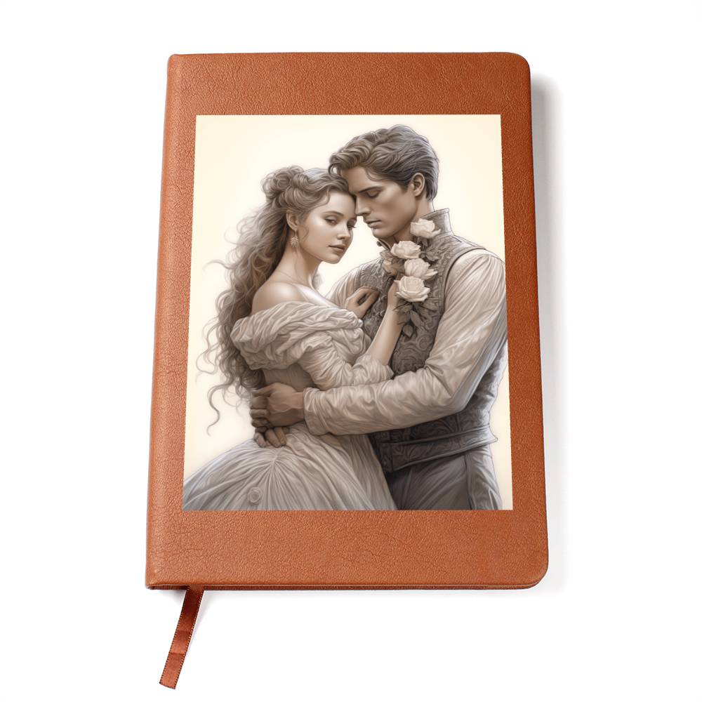 Valentine's Day Art 469 - Vegan Leather Journal