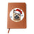 Christmas Dog - Cairn Terrier - Vegan Leather Journal