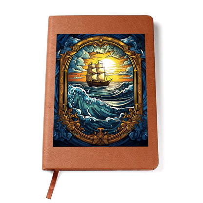Minimalist BOHO Art 144 - Vegan Leather Journal