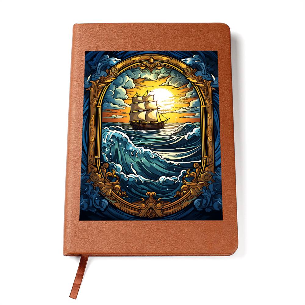 Minimalist BOHO Art 144 - Vegan Leather Journal
