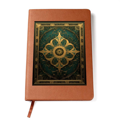 Ornate Gold Cover 107 - Vegan Leather Journal