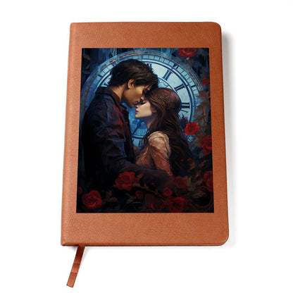Valentine's Day Art 301 - Vegan Leather Journal
