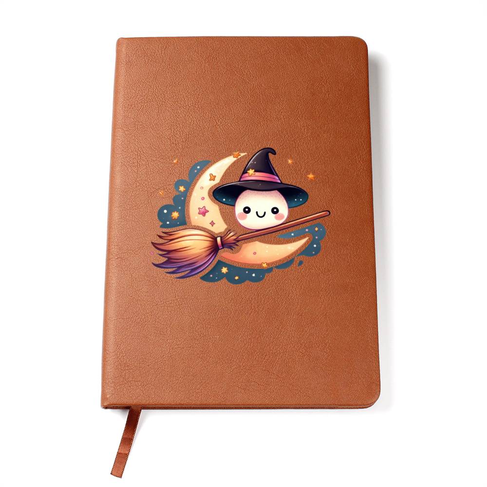 Cute Halloween Sticker 038 - Vegan Leather Journal