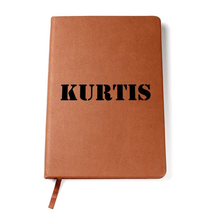 Kurtis - Vegan Leather Journal
