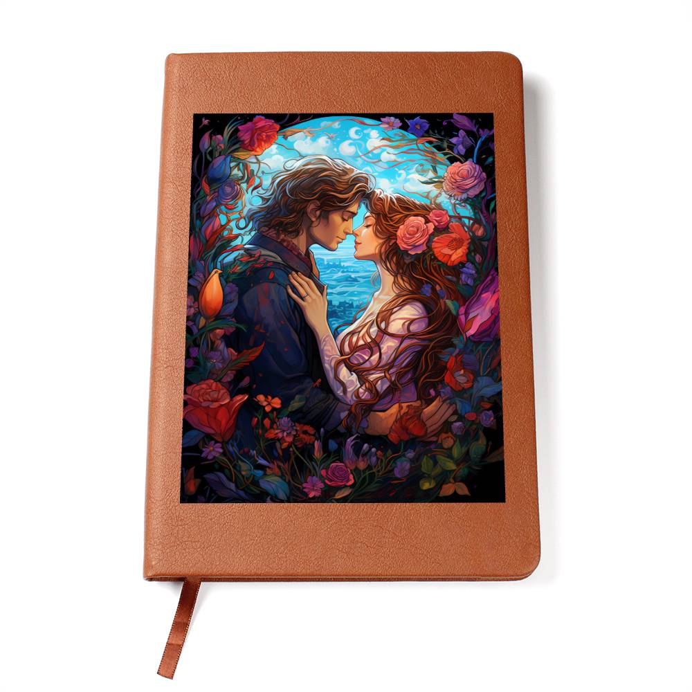 Valentine's Day Art 091 - Vegan Leather Journal