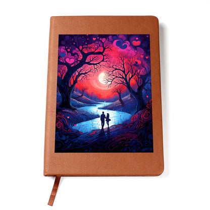 Valentine's Day Art 154 - Vegan Leather Journal