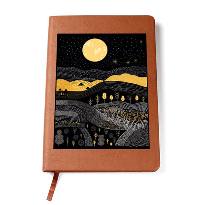 Minimalist BOHO Art 054 - Vegan Leather Journal