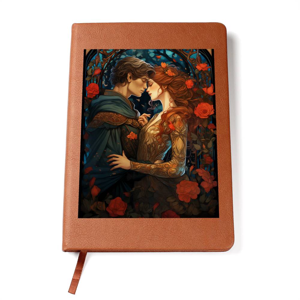 Valentine's Day Art 032 - Vegan Leather Journal