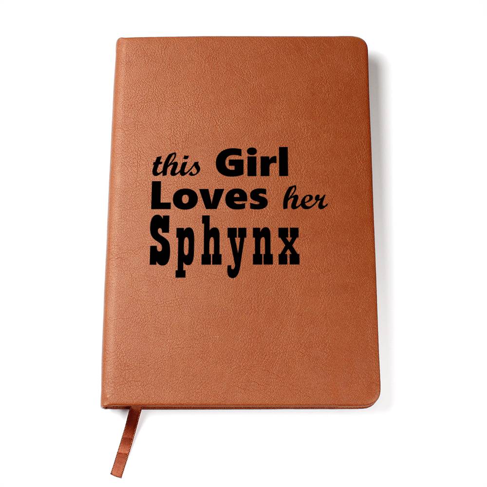 Sphynx - Vegan Leather Journal